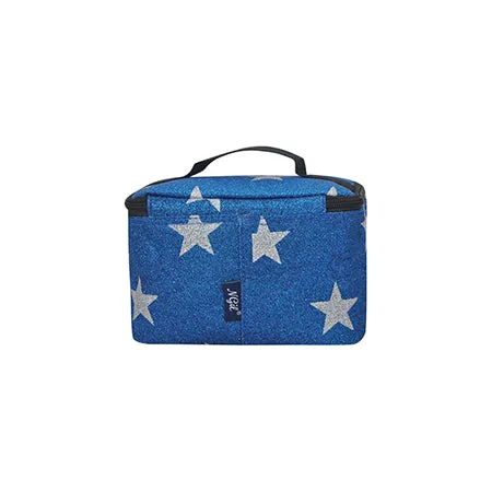 !SALE! Royal Blue Glitter Super Star NGIL Cosmetic Case