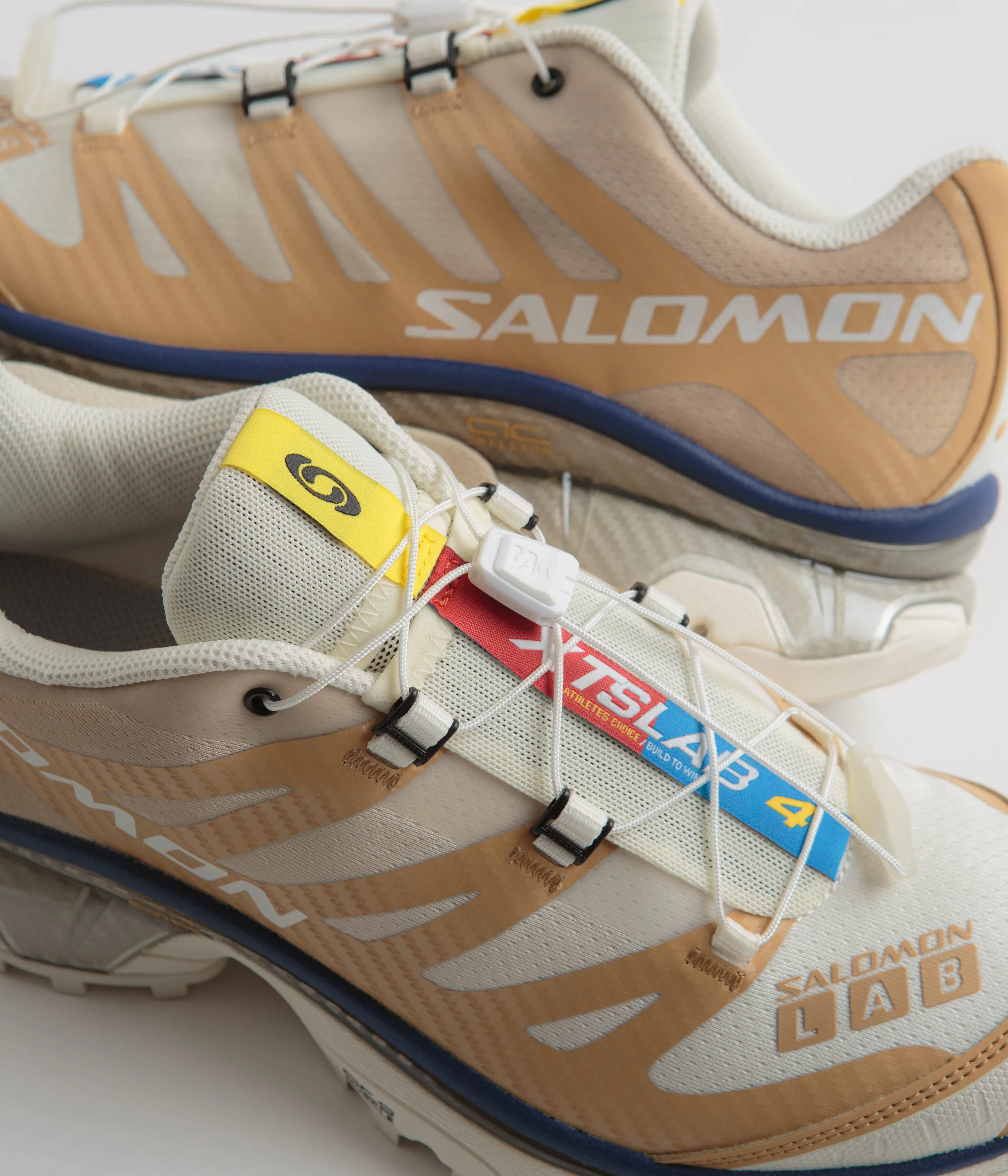 Salomon XT-4 OG Shoes - Taffy / Vanilla Ice / Blue Print