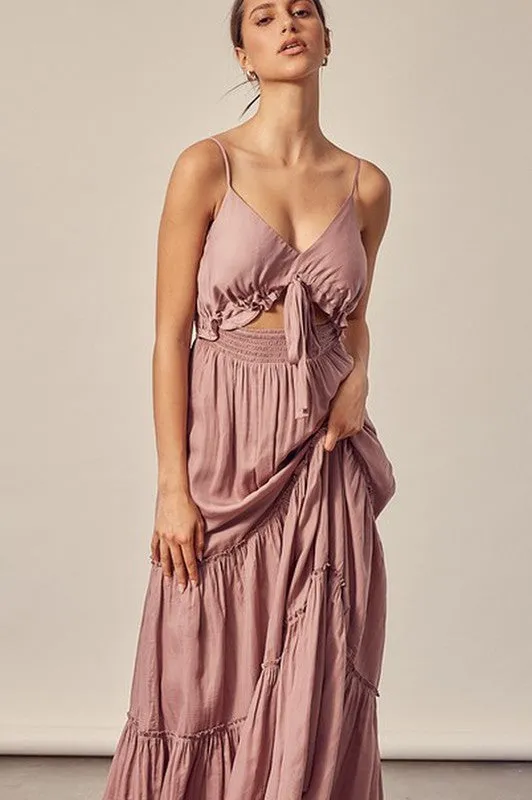 Sierra Nevada Cutout Maxi Dress