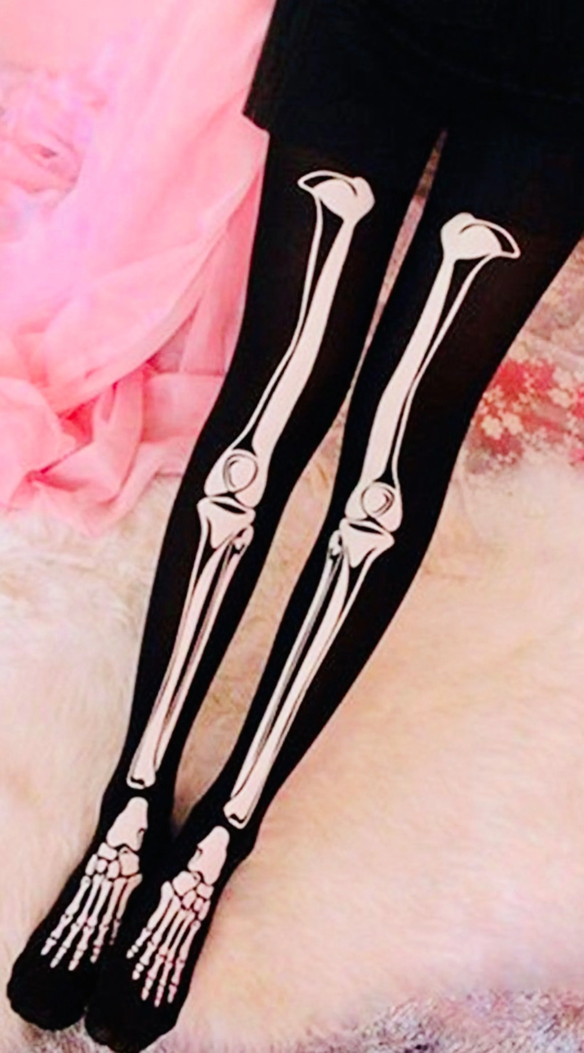 Skeleton Tights