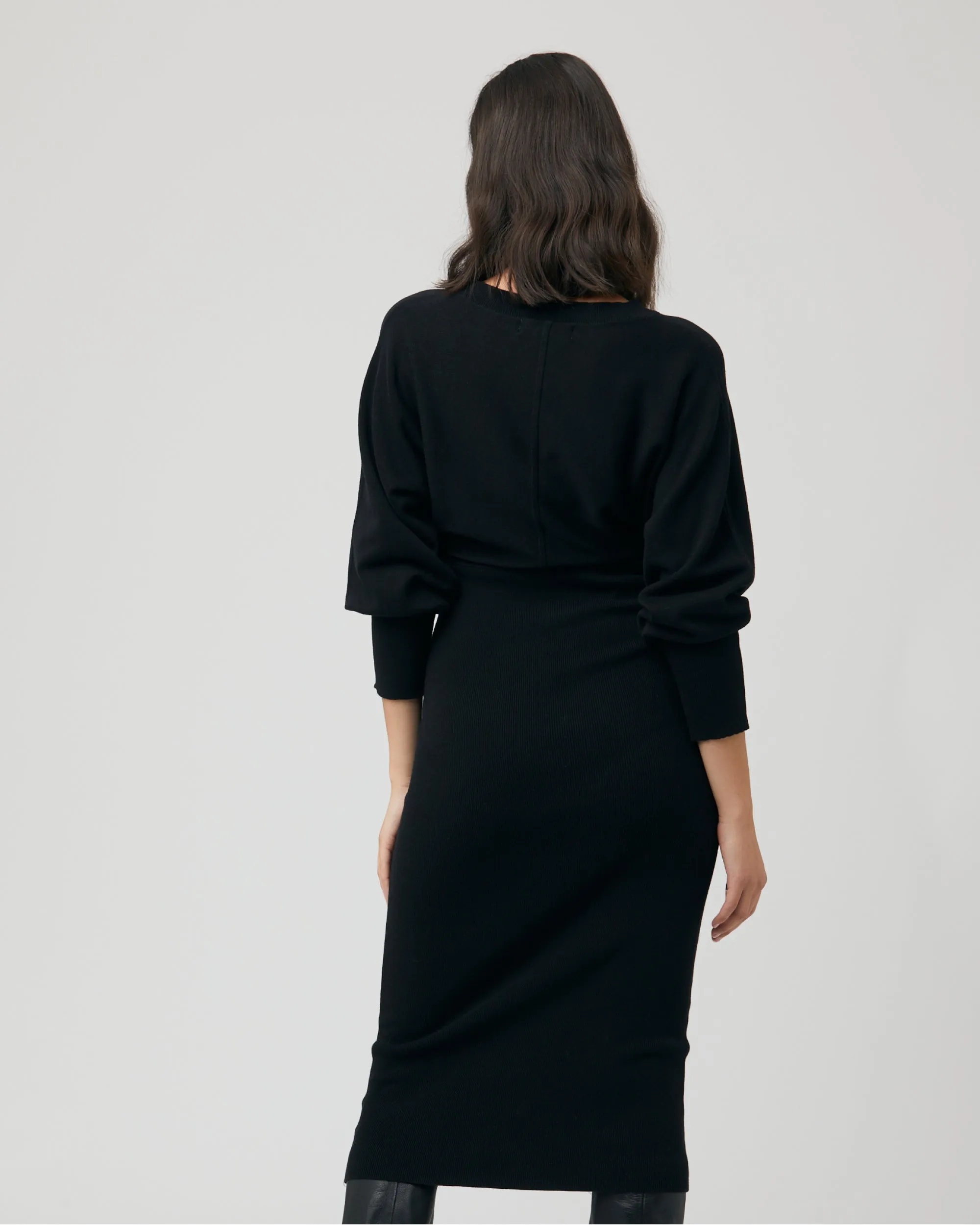 Sloan Bell Sleeve Knit Dress