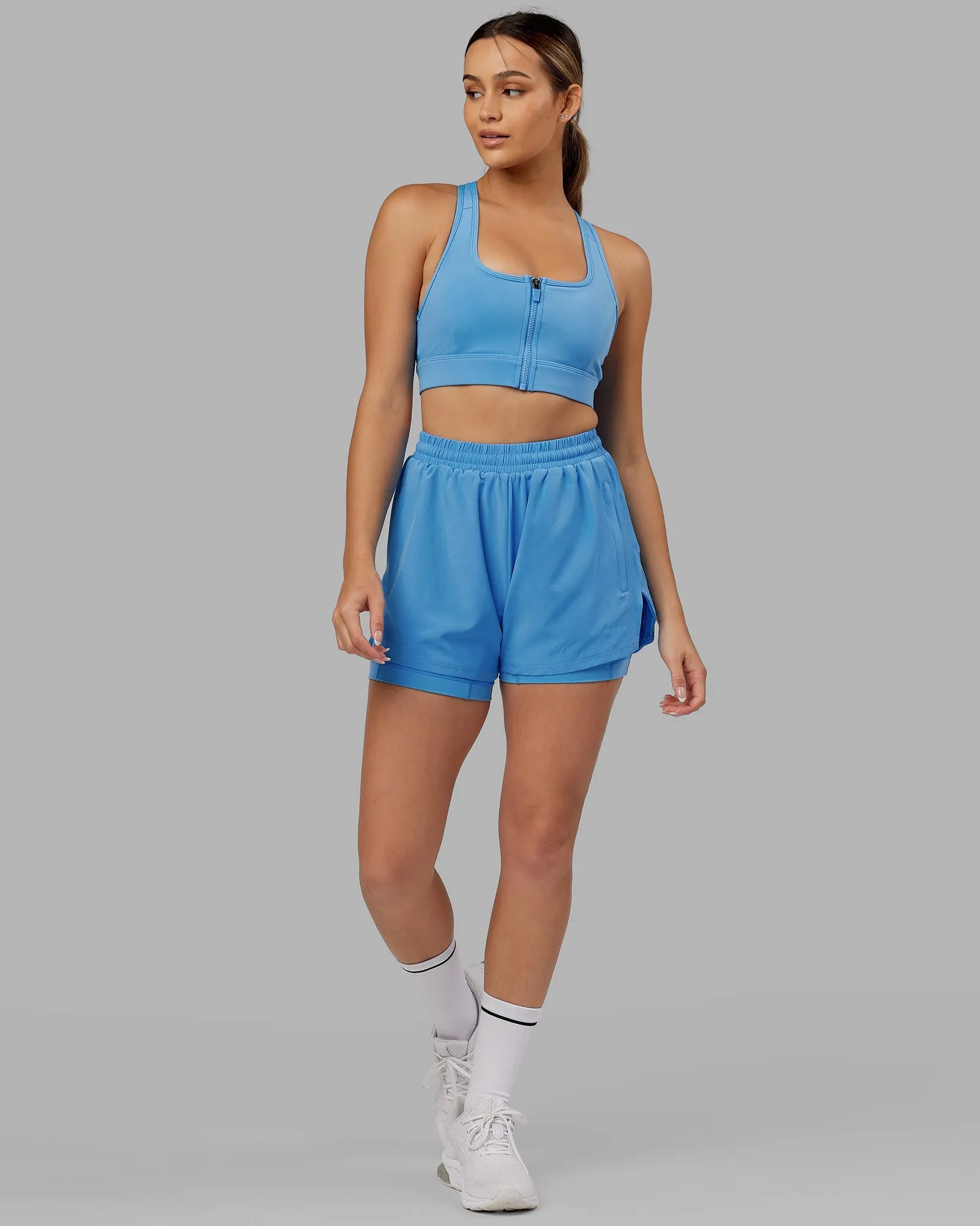 Sprint Sports Bra - Azure Blue