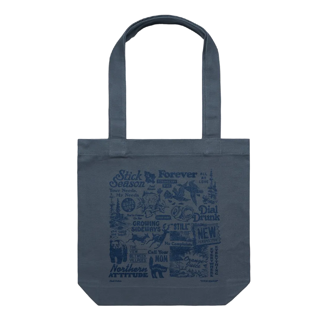 Stick Season Forever Tote - Blue