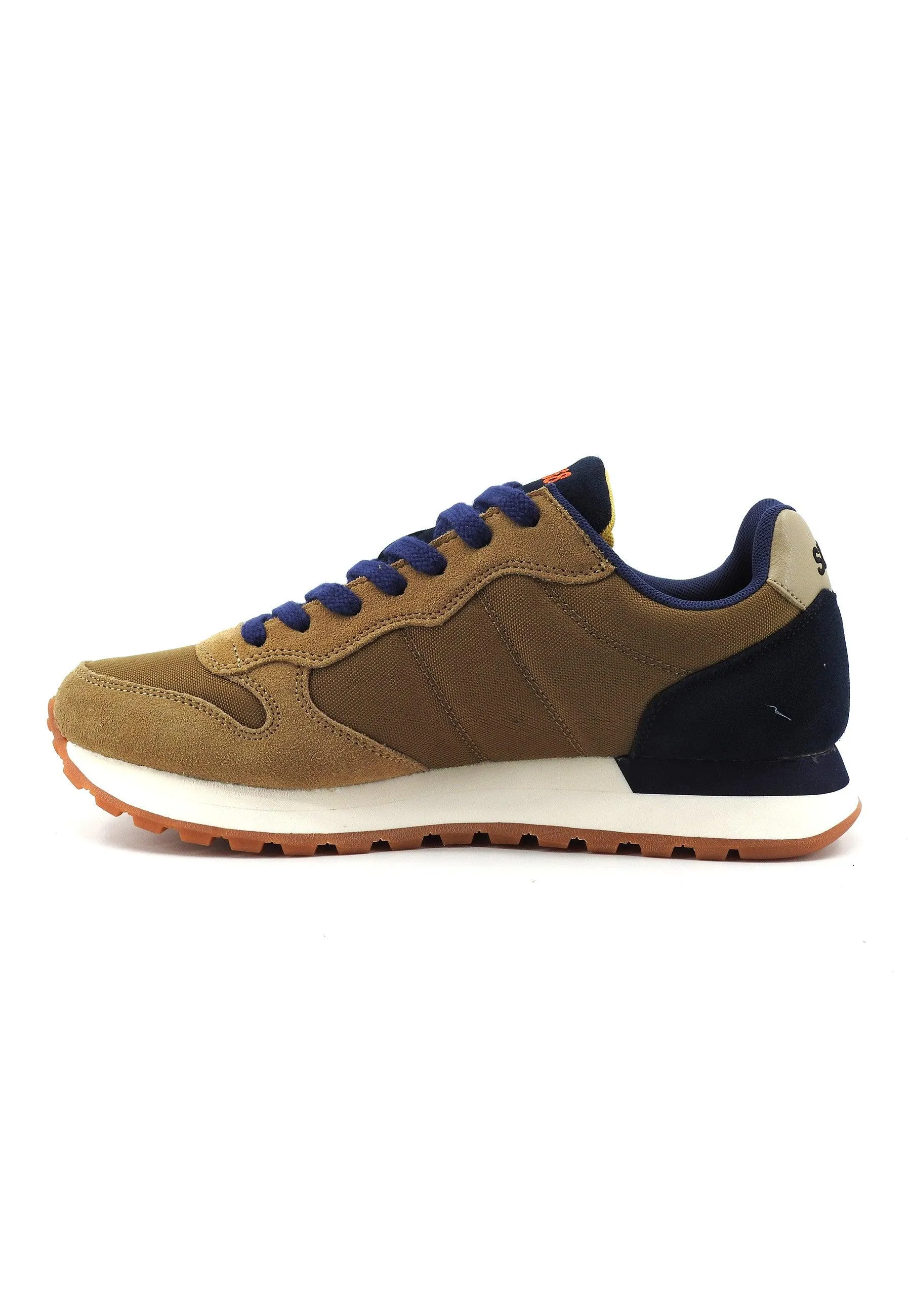 SUN68 Jaki Winter Sneaker Uomo Navy Blue Volpe Z43117