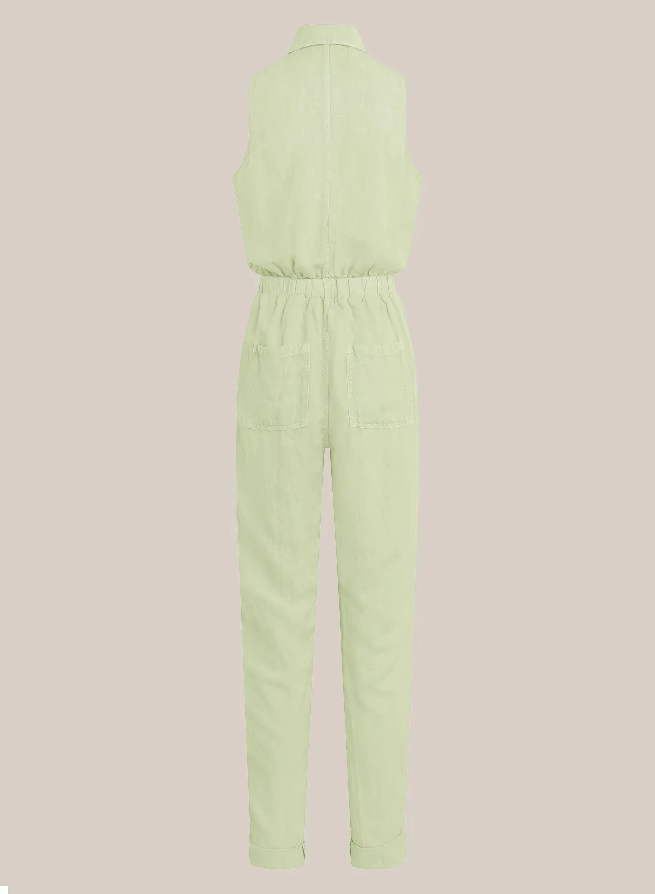 Sunday Pocket Jumpsuit -  Muted Army