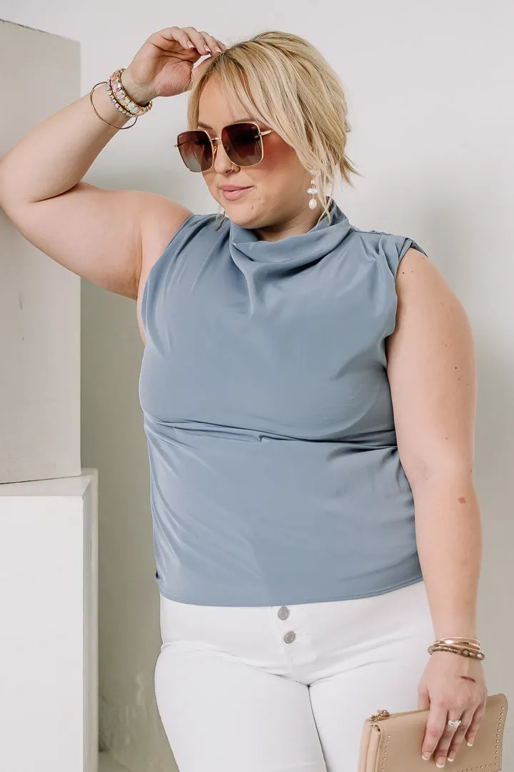 The Good Life Sleeveless Top | Blue