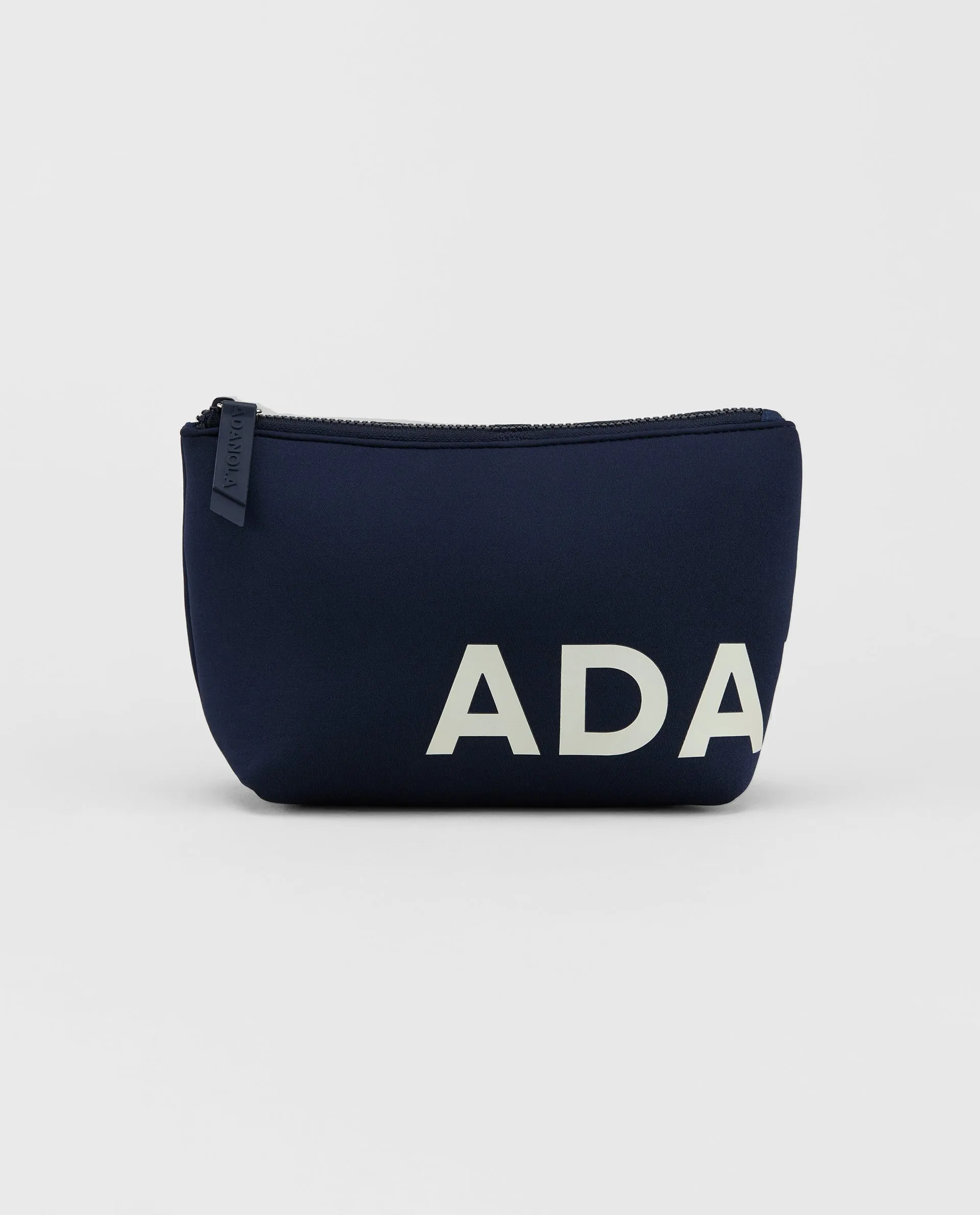 Travel Pouch - Navy Blue/Marshmallow White