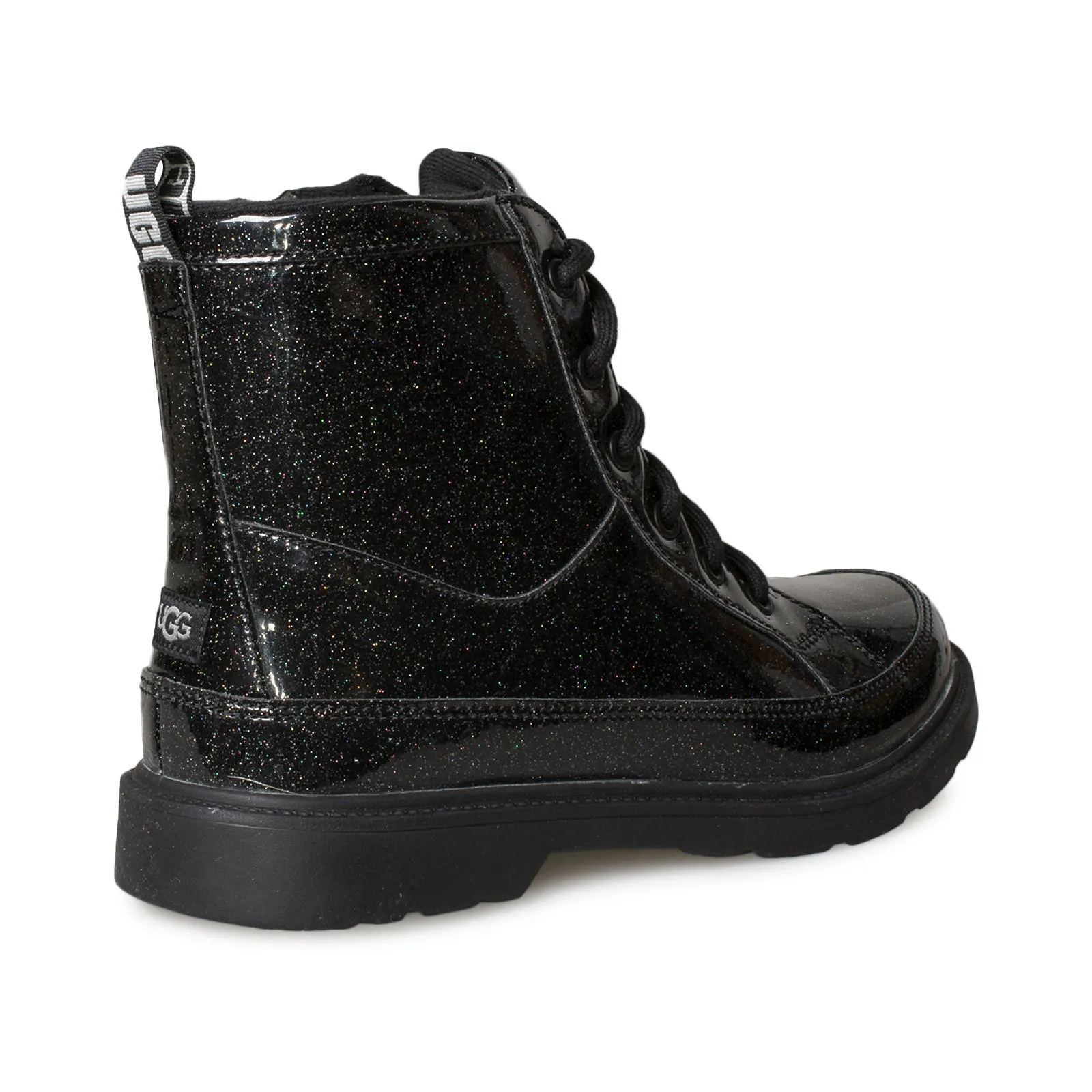 UGG Robley Glitter Black Boots - Youth