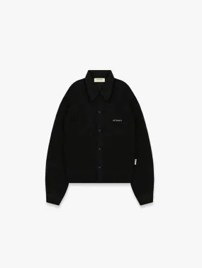 VINTAGE OVERSHIRT - BLACK