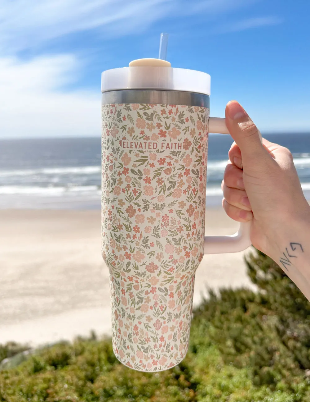 Wildflower 40 oz Tumbler