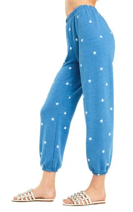 Wildfox Football Star Easy Sweat Pants