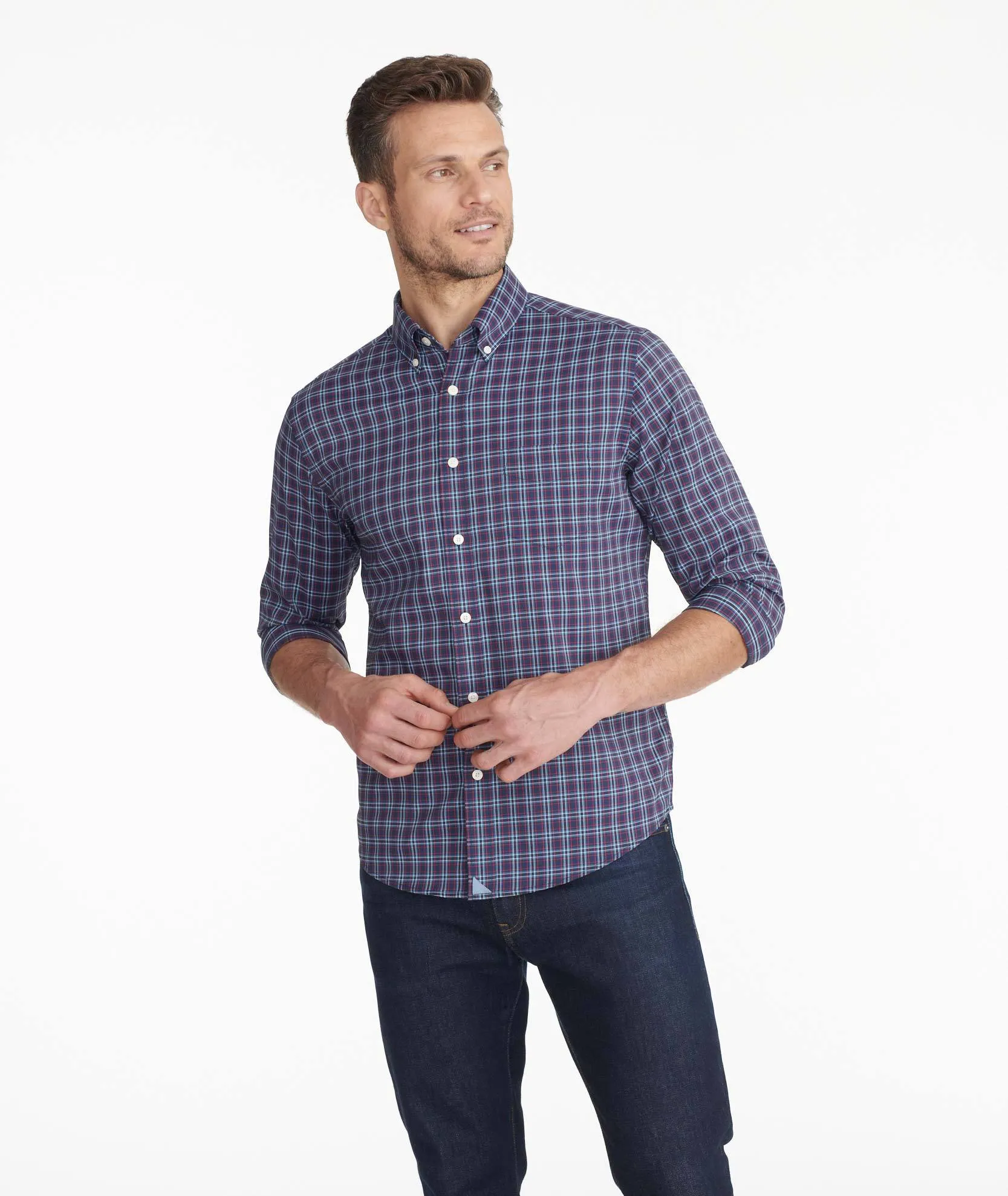 Wrinkle-Free Performance Martinet Shirt