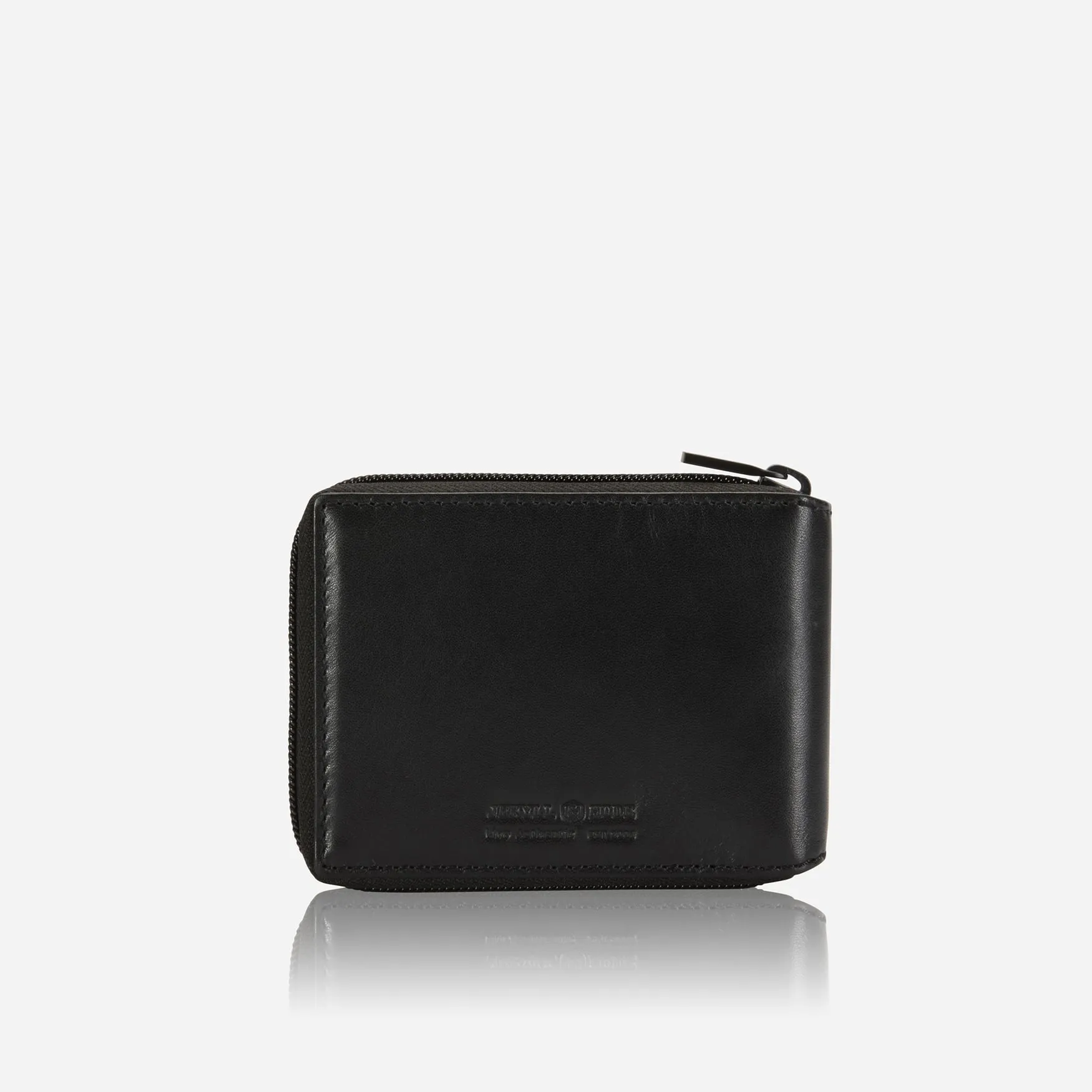 Zip Around Coin Wallet, Black