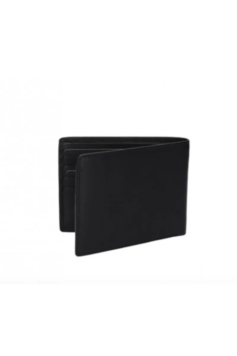 Zurigo Flat Billfold - Black