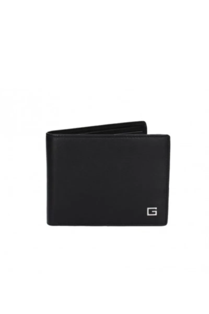 Zurigo Flat Billfold - Black